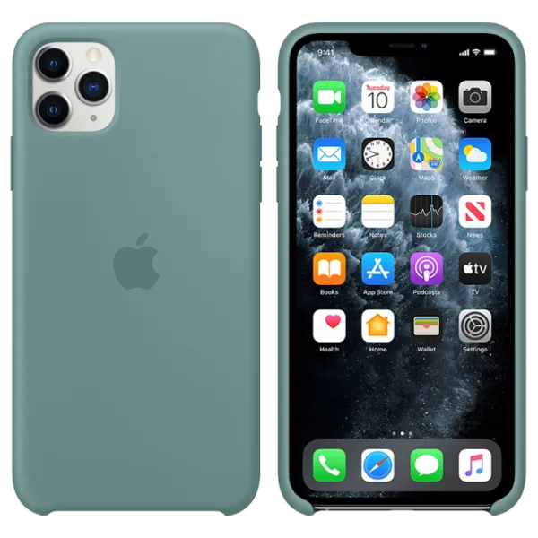 Husă pentru smartphone Apple iPhone 11 Pro Max Apple/ Back/ TPU/ Cactus Green photo 3 Husă pentru smartphone Apple iPhone 11 Pro Max Apple/ Back/ TPU/ Cactus Green photo 3