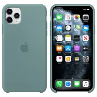 Husă pentru smartphone Apple iPhone 11 Pro Max Apple/ Back/ TPU/ Cactus Green photo 3