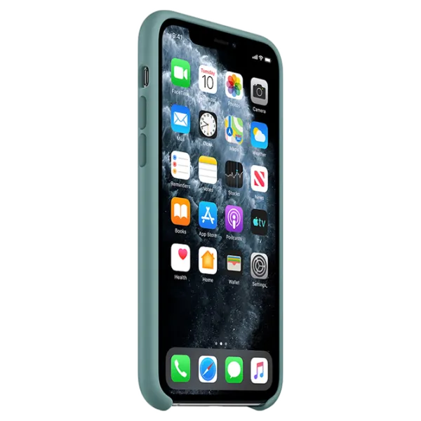 Чехол для смартфона Apple iPhone 11 Pro Apple/ Back/ TPU/ Cactus Зелёный photo 2 Чехол для смартфона Apple iPhone 11 Pro Apple/ Back/ TPU/ Cactus Зелёный photo 2