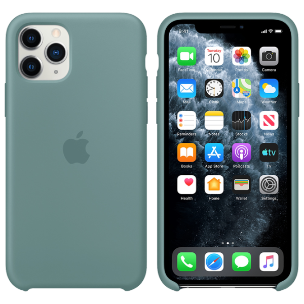 Чехол для смартфона Apple iPhone 11 Pro Apple/ Back/ TPU/ Cactus Зелёный photo 3 Чехол для смартфона Apple iPhone 11 Pro Apple/ Back/ TPU/ Cactus Зелёный photo 3