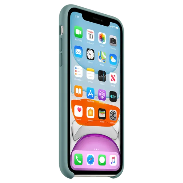 Husă pentru smartphone Apple iPhone 11 Apple/ Back/ TPU/ Cactus Green photo 2