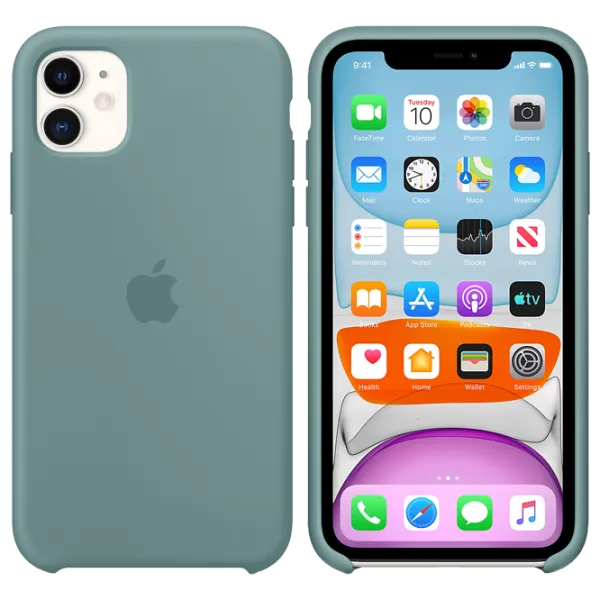 Husă pentru smartphone Apple iPhone 11 Apple/ Back/ TPU/ Cactus Green photo 3