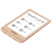 eReaders Pocketbook 627 Touch Lux 4 6"/ E-Ink Carta/ 8 ГБ/ Золотой photo 3