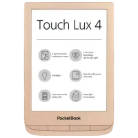 eReaders Pocketbook 627 Touch Lux 4 6"/ E-Ink Carta/ 8 ГБ/ Золотой photo 6