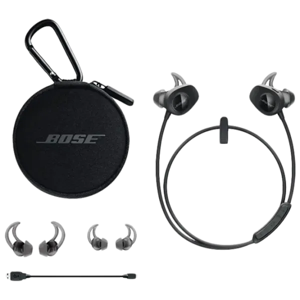 Căști Bose SoundSport Black Fără fir/ Sport photo 5