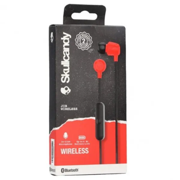 Наушники SkullCandy Jib Черный Красный Беспроводные/ Спорт photo 5