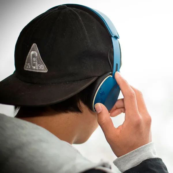 Căști SkullCandy Grind Royal Crem Blue Fără fir + Cu fir/ Personal photo 6