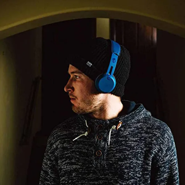 Căști SkullCandy Grind Royal Crem Blue Fără fir + Cu fir/ Personal photo 7