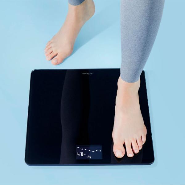 Cântar de podea Withings Body Wi-Fi Scale Black photo 5