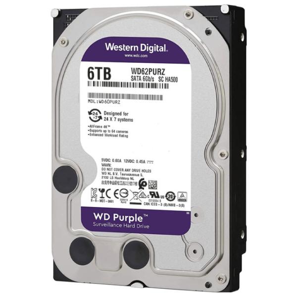 HDD Western Digital Purple 6 TB WD64PURZ / Purple photo 2