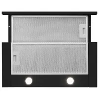 Hotă Hansa OTP6641BGH Telescopică/ Black/ Inox photo 2