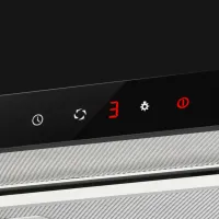 Hotă Hansa OTP6641BGH Telescopică/ Black/ Inox photo 3