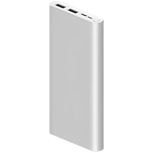 Power Bank Xiaomi Mi 3 10000 mAh/ Silver photo 2 Power Bank Xiaomi Mi 3 10000 mAh/ Silver photo 2