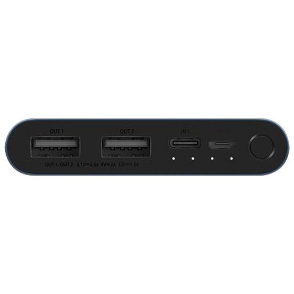 Power Bank Xiaomi Mi 3 PLM13ZM 10000 mAh/ Blue photo 4 Power Bank Xiaomi Mi 3 PLM13ZM 10000 mAh/ Blue photo 4