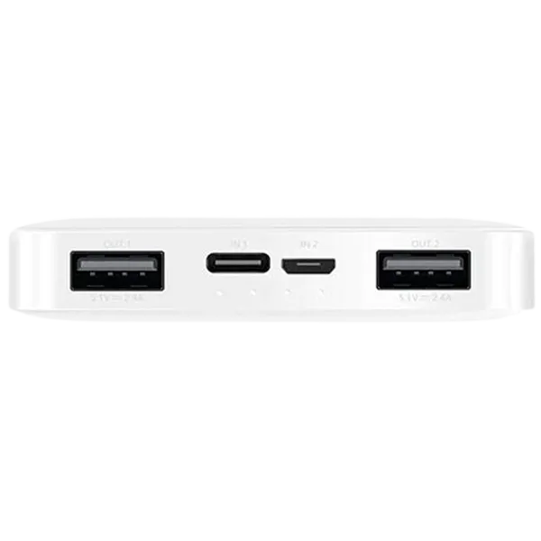 Power Bank Xiaomi PB100LZM 10000 mAh/ White photo 4 Power Bank Xiaomi PB100LZM 10000 mAh/ White photo 4