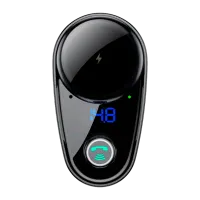 FM Модулятор Baseus CCALL-RH01 12/24 В/ Черный photo 4