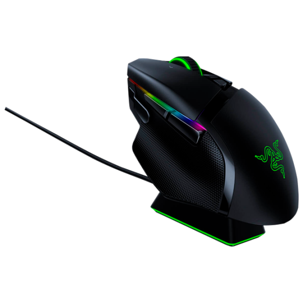 Mouse Razer Basilisk Ultimate + Mouse Dock USB/ Black photo 4