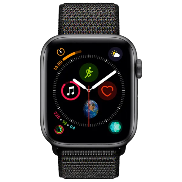Ceas inteligent Apple Watch Series 4 1.73"/ MU6C2/ Sport Loop Black photo 2