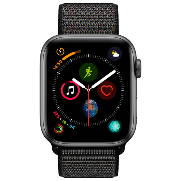 Ceas inteligent Apple Watch Series 4 1.73"/ MU6C2/ Sport Loop Black photo 2