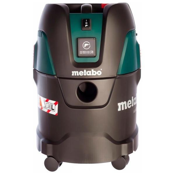 Промышленный пылесос Metabo ASA 25L 1250 Вт / Зеленый photo 2