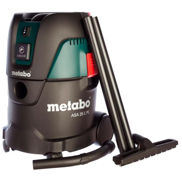 Промышленный пылесос Metabo ASA 25L 1250 Вт / Зеленый photo 3