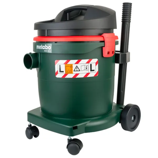 Промышленный пылесос Metabo ASA 32L 1200 Вт / Зеленый photo 3