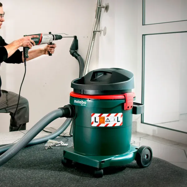 Промышленный пылесос Metabo ASA 32L 1200 Вт / Зеленый photo 7