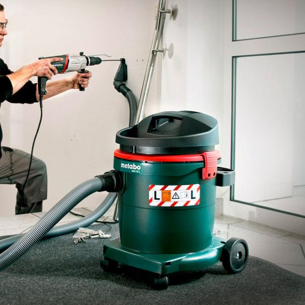 Промышленный пылесос Metabo ASA 32L 1200 Вт / Зеленый photo 7