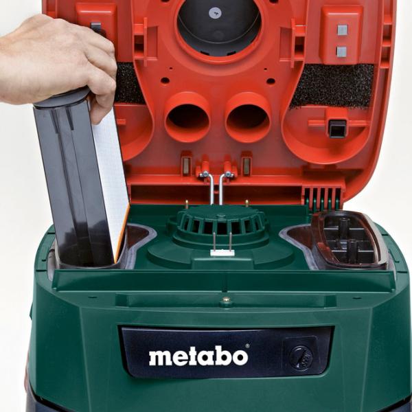 Промышленный пылесос Metabo ASR 35L ACP 1400 Вт / Зеленый photo 4