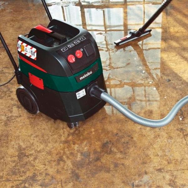 Промышленный пылесос Metabo ASR 35L ACP 1400 Вт / Зеленый photo 5