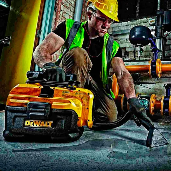 Промышленный пылесос Dewalt DCV582 300 Вт / Желтый photo 5
