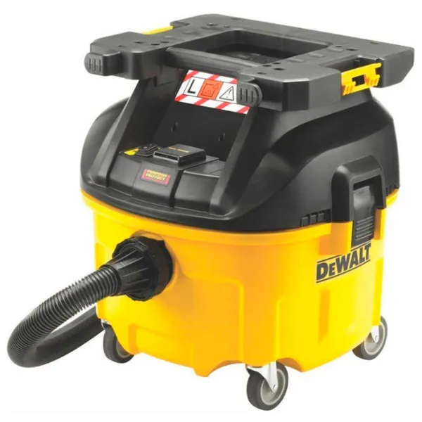 Промышленный пылесос Dewalt DWV901L-QS 1400 Вт / Желтый photo 3