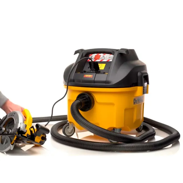 Промышленный пылесос Dewalt DWV901L-QS 1400 Вт / Желтый photo 5