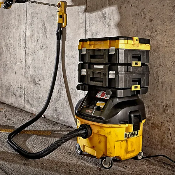 Промышленный пылесос Dewalt DWV901L-QS 1400 Вт / Желтый photo 6