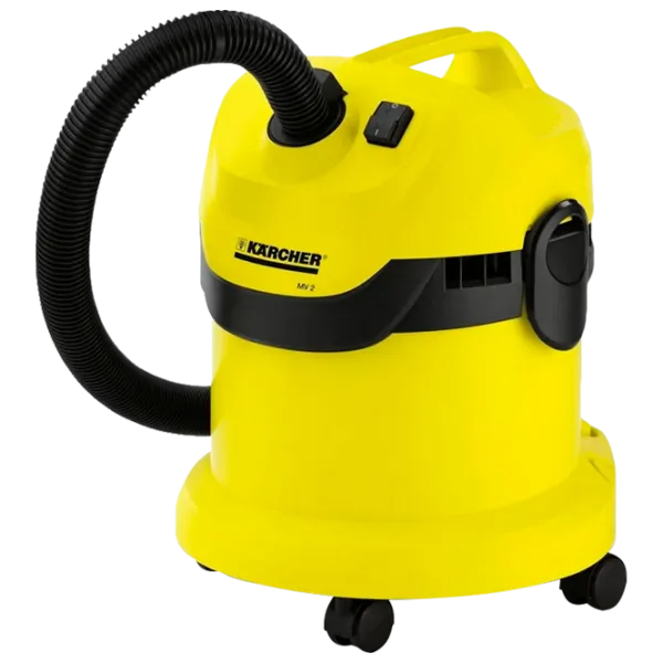 Промышленный пылесос KARCHER WD 2 Сухая, Уборка жидкости/ 1000 Вт photo 2