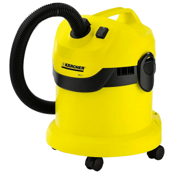 Промышленный пылесос KARCHER WD 2 Сухая, Уборка жидкости/ 1000 Вт photo 2