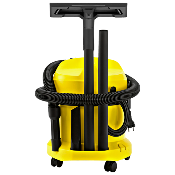 Промышленный пылесос KARCHER WD 2 Сухая, Уборка жидкости/ 1000 Вт photo 3