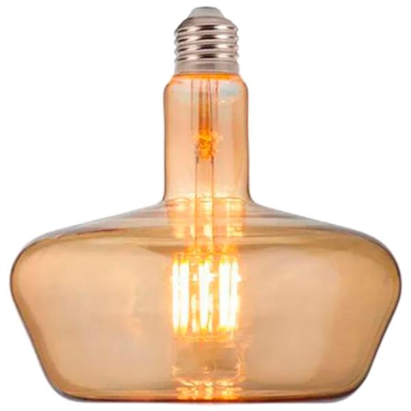 Лампочка светодиодная филаментная Horoz GINZA-XL AMBER 001050000811 E27/ 8 Вт/ 2200 К/ 620лм/ White photo 1 Лампочка светодиодная филаментная Horoz GINZA-XL AMBER 001050000811 E27/ 8 Вт/ 2200 К/ 620лм/ White photo 1