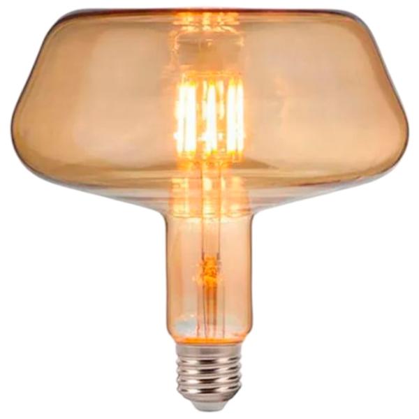 Лампочка светодиодная филаментная Horoz GINZA-XL AMBER 001050000811 E27/ 8 Вт/ 2200 К/ 620лм/ White photo 2 Лампочка светодиодная филаментная Horoz GINZA-XL AMBER 001050000811 E27/ 8 Вт/ 2200 К/ 620лм/ White photo 2