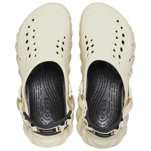 Saboți Unisex Crocs Echo Clog Bone 37 - 38/ Beige photo 2