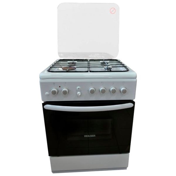 Плита Wolser WL-60602 WGE Газовая/ White photo 1