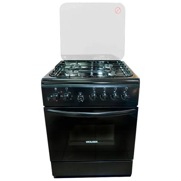 Плита Wolser WL-60602 BGE Газовая/ Black photo 1