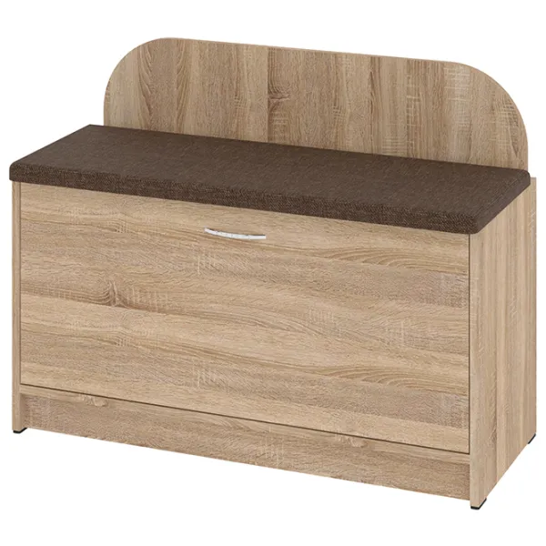 Dulap pentru încălțăminte Pehotin B-1 67.5 x 90 x 38/ Stejar Sonoma/ Stejar Sonoma photo 1
