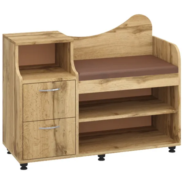 Dulap pentru încălțăminte Pehotin B-2 67 x 95 x 38/ Stejar Sonoma/ Stejar Sonoma photo 1 Dulap pentru încălțăminte Pehotin B-2 67 x 95 x 38/ Stejar Sonoma/ Stejar Sonoma photo 1