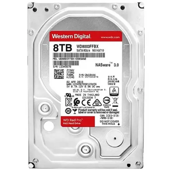 HDD Western Digital WD8005FFBX 8 ТБ Серебристый photo 5