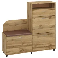 Dulap pentru încălțăminte Pehotin B-5 113.5 x 118.4 x 35.6/ Stejar Tahoe/ Stejar Tahoe