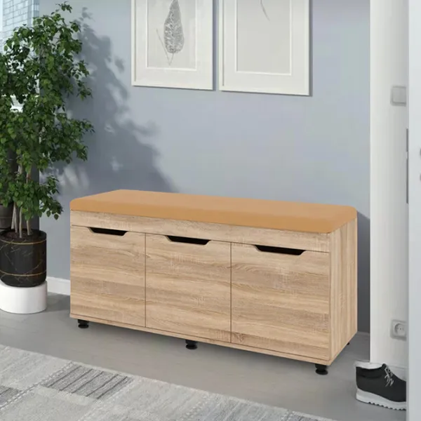 Dulap pentru încălțăminte Pehotin B-6 50 x 120 x 40/ Stejar Sonoma/ Stejar Sonoma photo 2