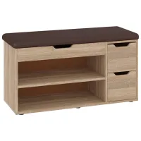 Dulap pentru încălțăminte Pehotin B-7 50 x 100 x 38/ Stejar Sonoma/ Stejar Sonoma