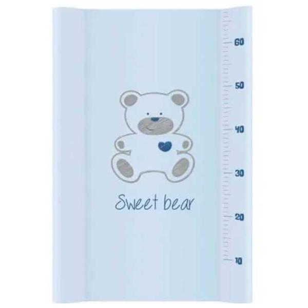 Saltea de înfăşat Klups PT70 Bear Unisex/ 0+/ Blue photo 1 Saltea de înfăşat Klups PT70 Bear Unisex/ 0+/ Blue photo 1