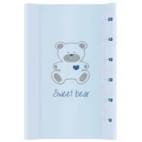 Пеленальный матрасик Klups PT70 Bear Унисекс/ 0+/ Blue